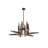 Conglomerate 24 - Light Dimmable Geometric Chandelier