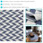 Rectangle Amberjo Geometric Flatweave Cotton Blue/White Area Rug - 8' x 11'-984801149