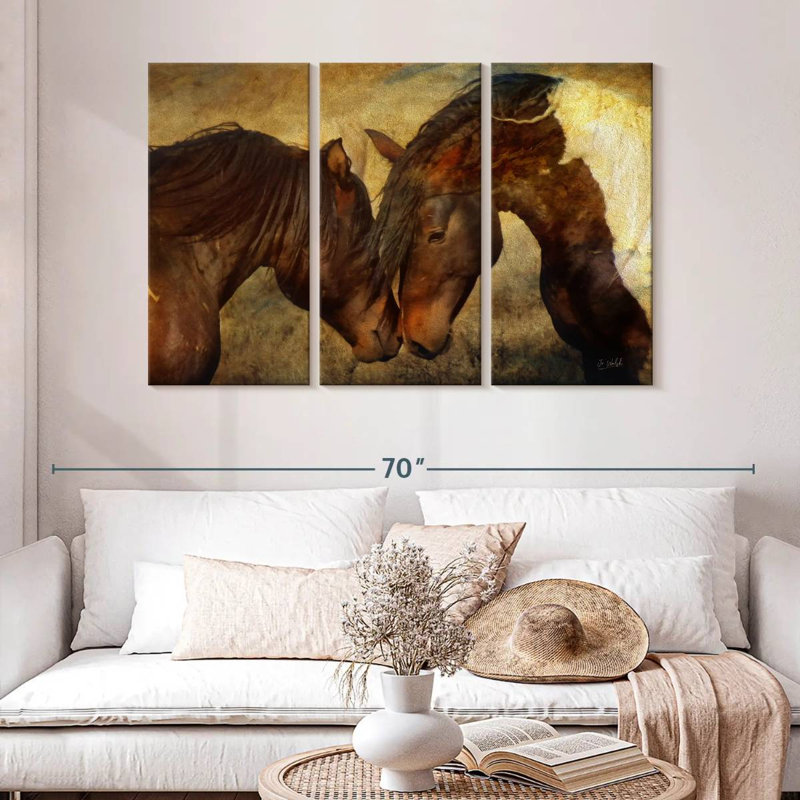 Brampt Best Friends, 32" H x 50" W