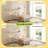 Metal Canopy Bed Frame With Storage Headboard And 4 Removable Posts-1328491342-1328491337