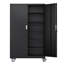 Armoire à outils noire avec roulettes