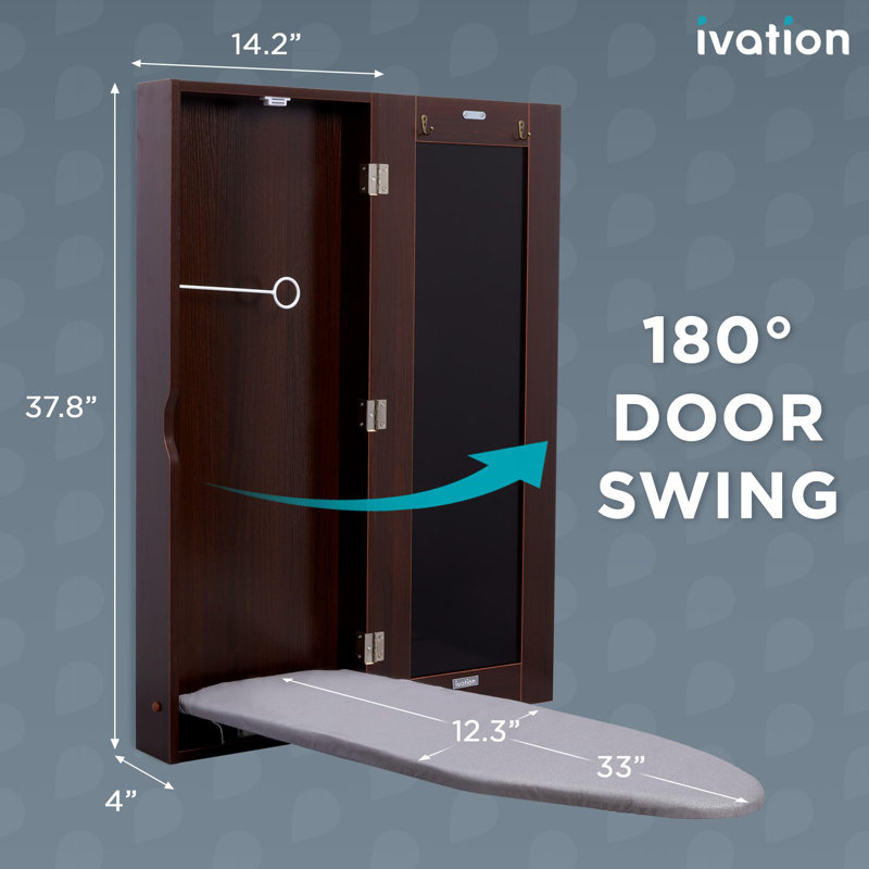 Wood Built-In Ironing Center