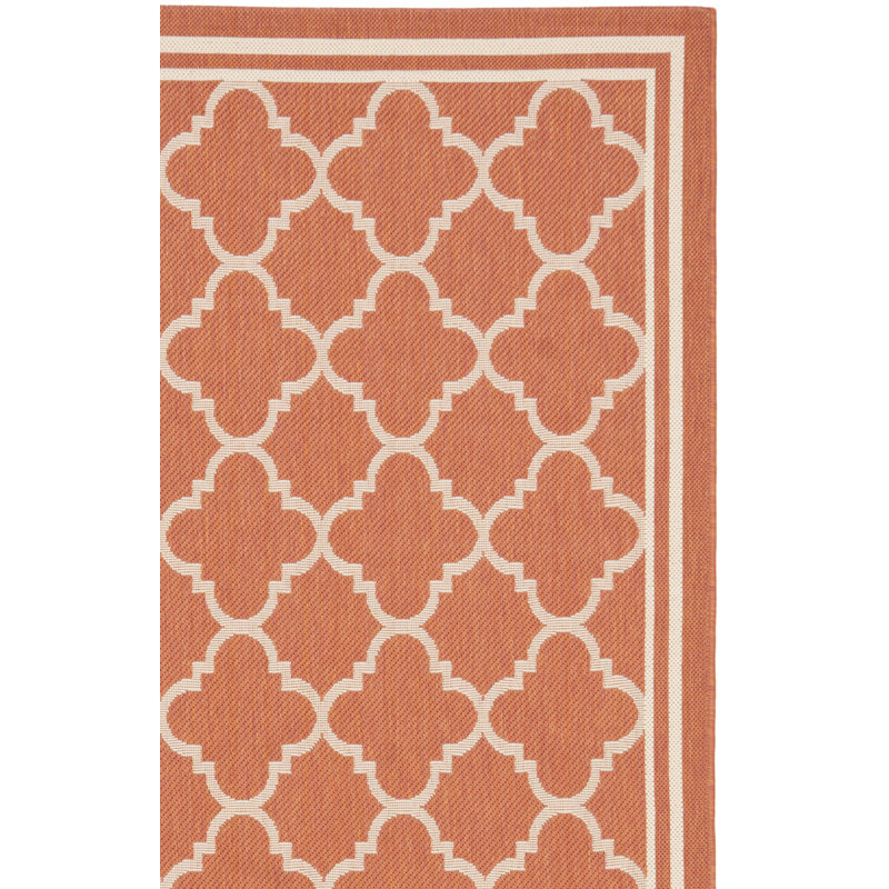 Herefordshire Performance Geometric Indoor/Outdoor Area Rug, Rectangle 5'3" x 7'7"