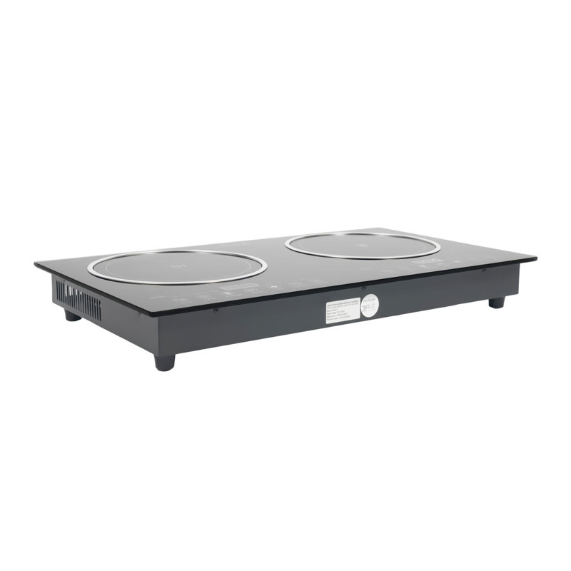 Plaque de cuisson électrique à 2 brûleurs 2400W