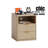 Modern Fluted Nightstand Bedside Table with Charging Station,Drawers and Open Storage Space for Bedroom-816371767-816371765