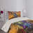 Rustic Polyester Abstract Coverlet