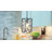 Inlight 8" Modern Farmhouse 1-Light Pendant for Kitchen Island, Open Cage Design, IN-0336-1-WD