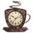 Fresnel Wall Clock