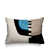 Turquoise / noir / blanc cassé