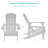 Armenio Outdoor Adirondack Chair-1156366553
