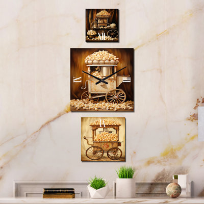 Rielynn Metal Wall Clock