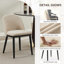 Ensemble de 4/6 chaises de salle à manger rembourrées modernes avec pieds en bois, chaises d'appoint en tissu à dossier incurvé pour restaurant, café-1538046062-1538046051