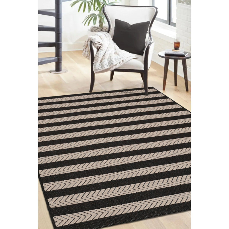 Sybel Striped Area Rug, Rectangle 200 x 290cm