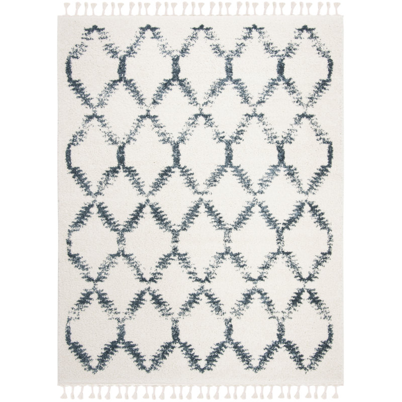 Tapis à poils longs Triplett, Rectangle 2 pi 2 po x 4 pi