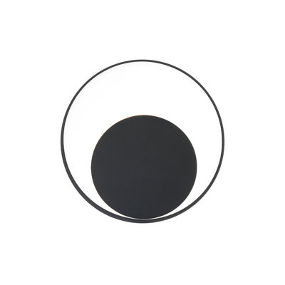 Ogle 1 - Light LED Flush Mounted Sconce