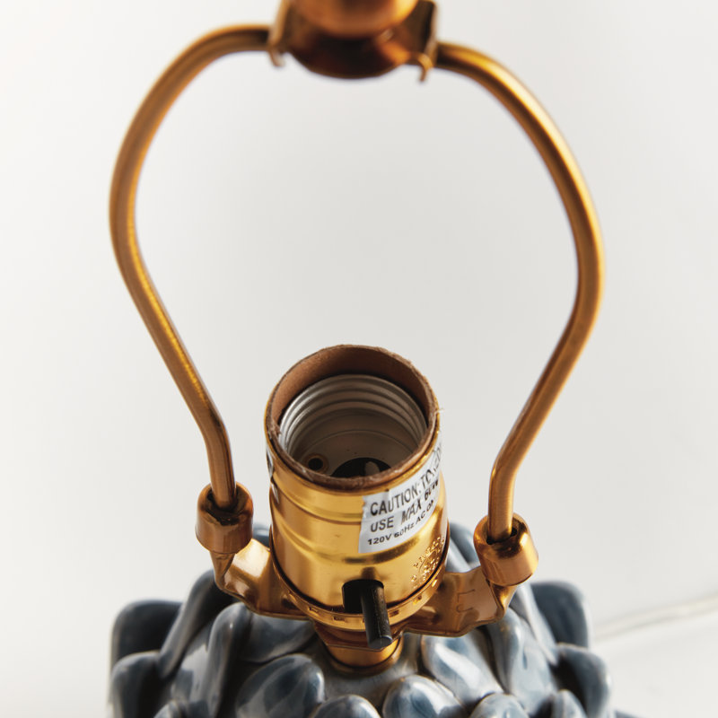 Lampe de table Landover Carciofo, 16", Bleu