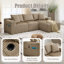 3 Seater Corduroy Sofa-700712681