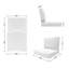 Covers&All Outdoor 5" Seat / Back Cushion With Highly Durable Cover Rite Fabric-407789013