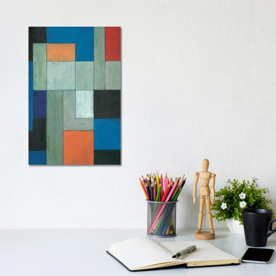 Grey Matters Blue by Stephen Cimini - Painting on Canvas