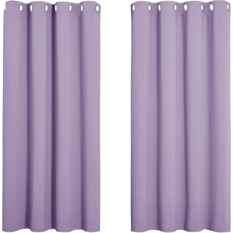 Blackout Curtain, Taro Purple