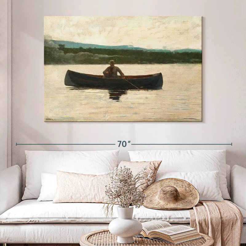 Mehar Playing A Fish, 34" H x 51" W