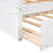 Drennon Kids Full Over Full Bunk Bed with Trundle-1198308572