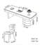 Bureau rétro et élégant avec un élément de design