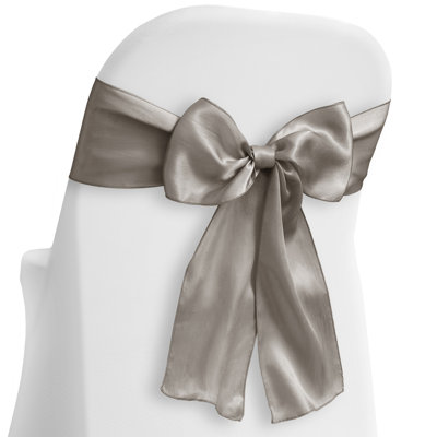 Elegant Satin Chair Sash