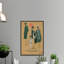 «Bangura Green Fashion - Floater Frame», impression sur toile-26702338