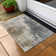 Lummus Washable Abstract Indoor / Outdoor Rug