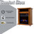 Comfort Glow Mobile Quartz Electric Fireplace, 5120 BTU Heat Up To 1000 Sq Ft - QF4561R
