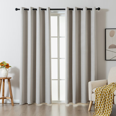 Rideau de douche en tissu jacquard (ensemble de 2)