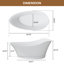Baignoire autoportante Crestone