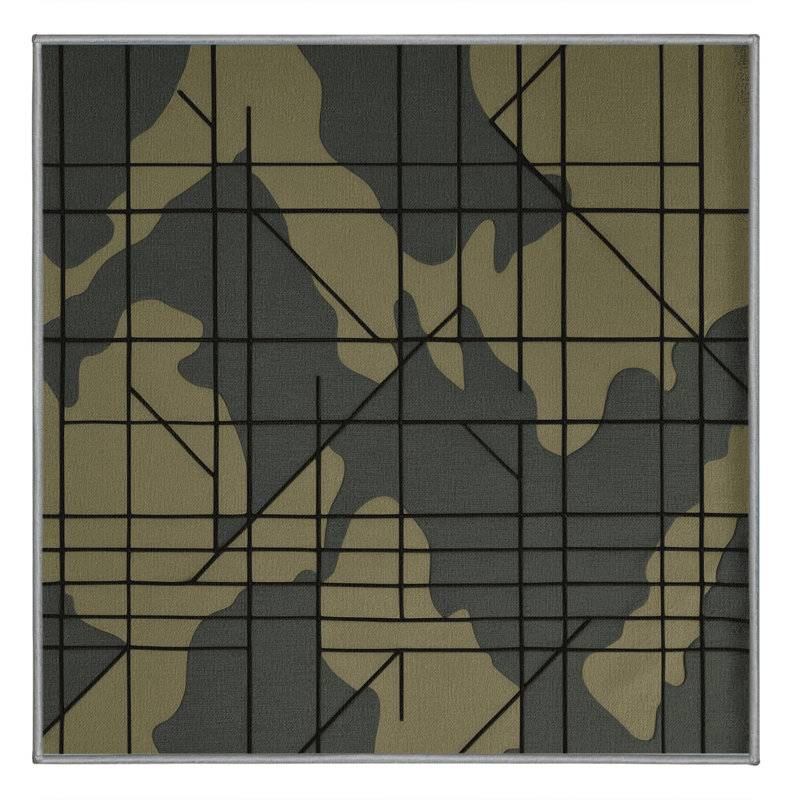 Patrol Layer Rug, Square 5'