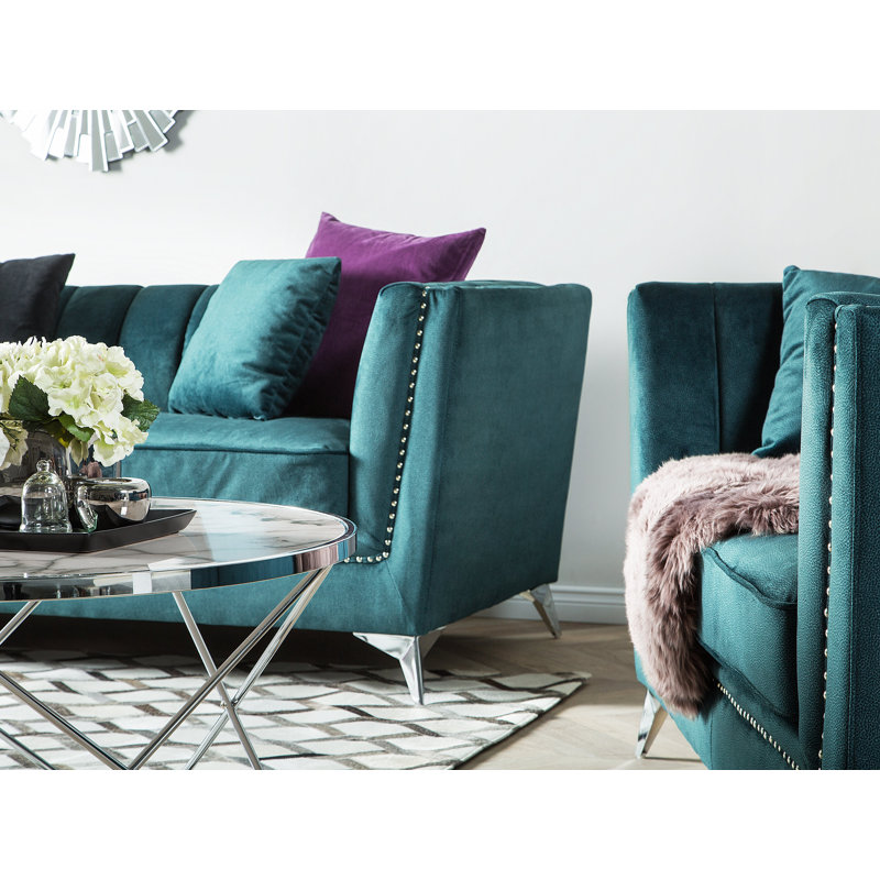 Mcgregor 2 - Piece Living Room Set, Blue