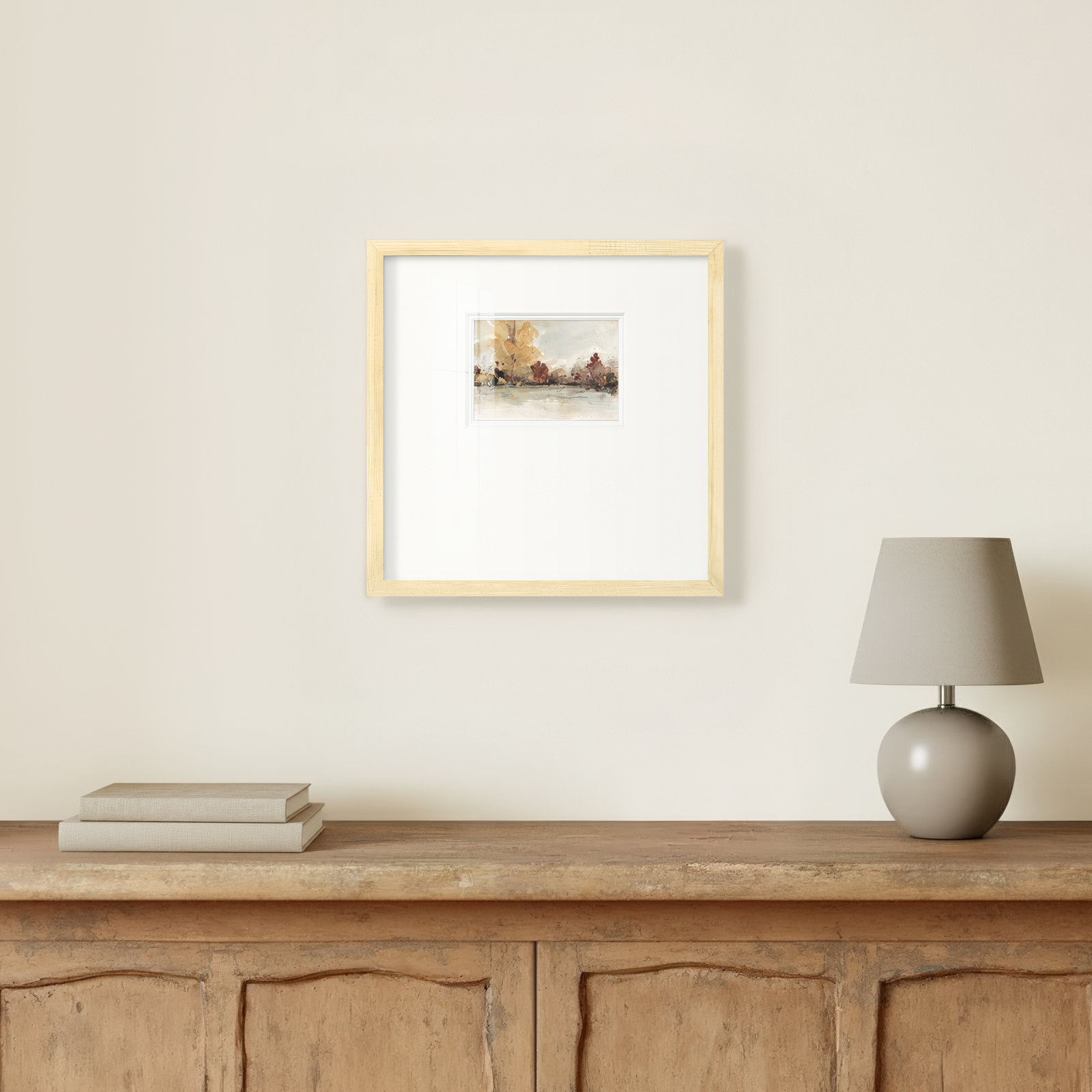 The Autumn View I Print, 17" H x 17" W x 1.25" D