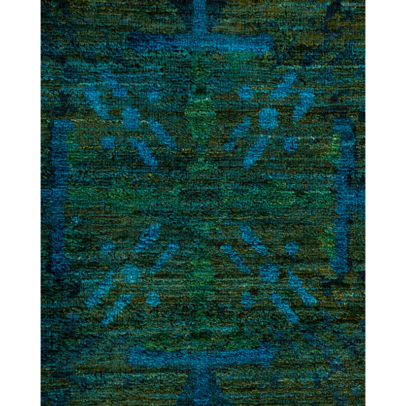 Suzani One-of-a-Kind 12' 2" X 11' 9" Hand Knotted Area Rug