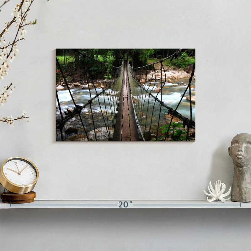 Lilie Steep Rope Bridge, H 8 po x l 12 po