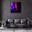 Superbe peinture décorative en verre trempé de 31,5 po x 31,5 po | 100% verre trempé, épaisseur: 0,16 pouce | Imprimé UV pour des couleurs éclatantes et une durabilité | Décoration murale parfaite pour le salon, la chambre à coucher ou le bureau, design élégant et moderne-661892167