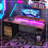 Computer Desk with LED Lights, USB Ports, Gaming Desk with Storage Shelves, Monitor Stand