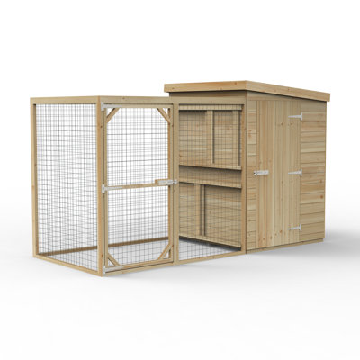 169.8cm H Wood Kennel