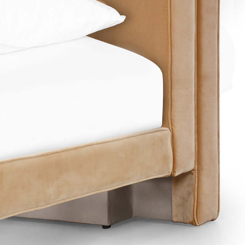 Mitchell Upholstered Bed, Surrey Camel, King
