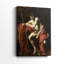 Saint John the Baptist in the Wilderness -Gallery Wrapped Canvas by Caravaggio-344337562