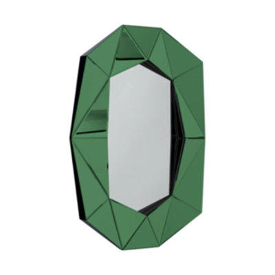 Diamond Manufactured Wood Floor/Wall Mirror