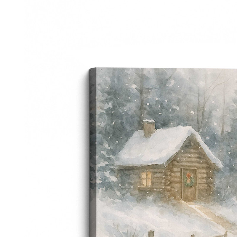 Whistle of Winter, reproduction d'art sur toile, H 32 po x l 48 po, Toile tendue avec châssis
