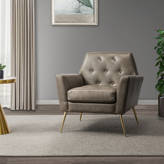 Willa Arlo Interiors Fairbanks 85.5'' Modern Living Room Full Grain ...