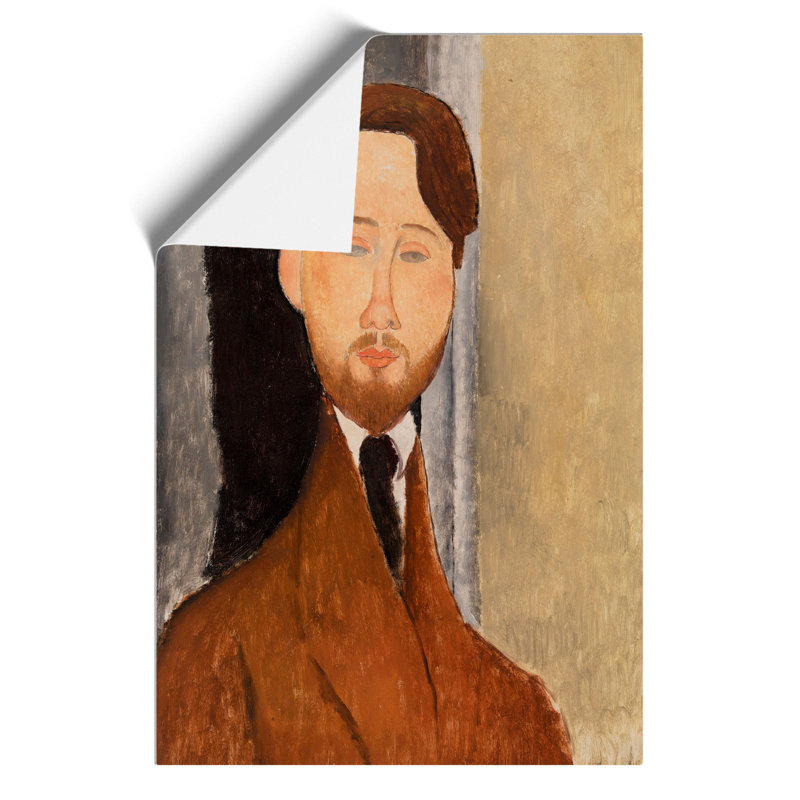 Leopold Zborowksi by Amedeo Modigliani - Frameless Print, 59cm H x 42cm W x 0.1cm D