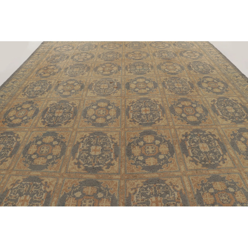 Antique One-of-a-Kind 12'5x15'6 Hand Knotted Area Rug