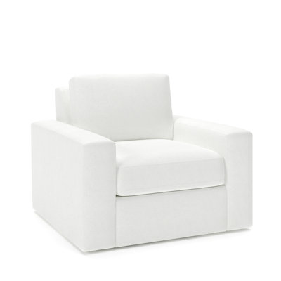 Jonie Upholstered Swivel Armchair