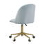 Chaise de travail rembourrée à hauteur ajustable Ramonne-664524409